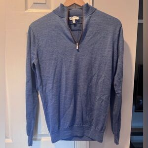 Peter Millar Mens 1/4 Zip Pullover Sweater